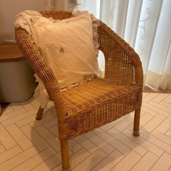 IKEA ラタンキッズチェア