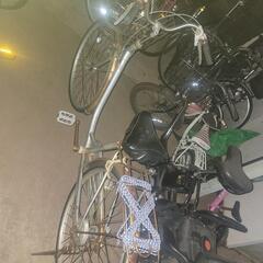空気抜け自転車