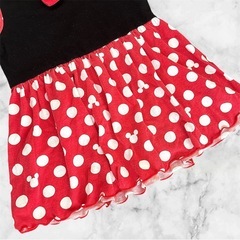 ディズニー　ミニーちゃん❤ワンピース　半袖　110サイズの画像