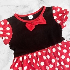 ディズニー　ミニーちゃん❤ワンピース　半袖　110サイズの画像