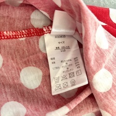 ディズニー　ミニーちゃん❤ワンピース　半袖　110サイズの画像