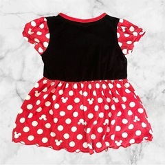 ディズニー　ミニーちゃん❤ワンピース　半袖　110サイズの画像