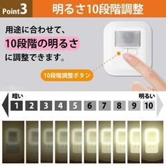 未使用　人感センサーライト　コンセント式の画像