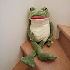 おとぼけケロピョン (xs) 島田のおもちゃ《ぬいぐるみ》の中古あげます