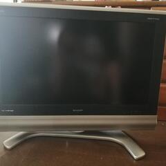 【無料】ジャンク品／SHARP 液晶カラーテレビ