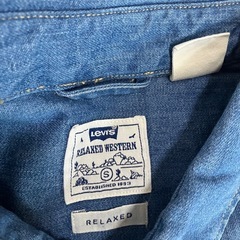 リーバイス　デニム半袖シャツ新品‼️の画像