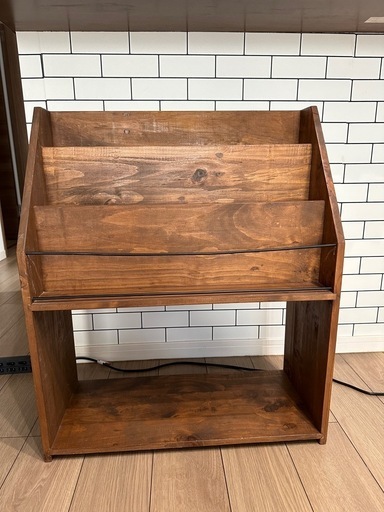 ニコアンド　マガジンラック　本棚