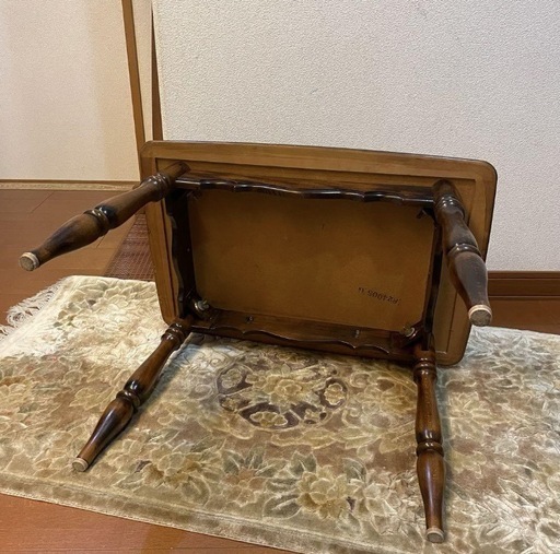 希少　karimoku オールドカリモク コロニアル コーヒーテーブル 天然木