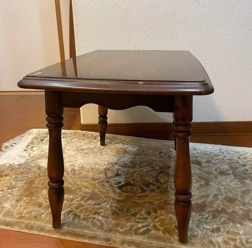 希少　karimoku オールドカリモク コロニアル コーヒーテーブル 天然木