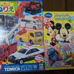 クレヨン　クレパス　ぬりえの画像