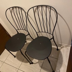IKEA　テーブル＆チェア2脚 屋外用の画像