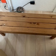 受け渡しまち⭐️木製長椅子