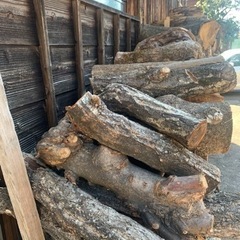 薪　乾燥済み　大きめの薪　広葉樹　の画像