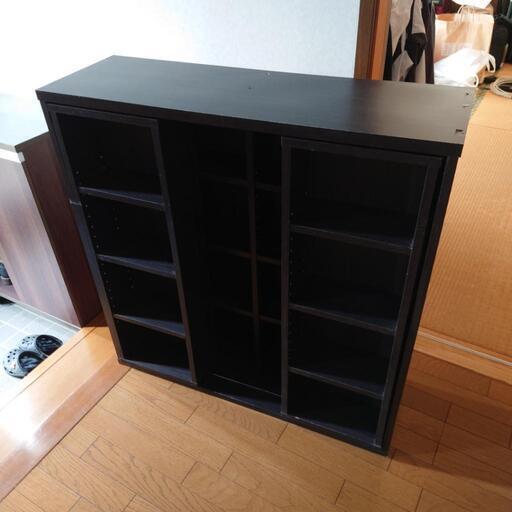 本棚 前後収納タイプ