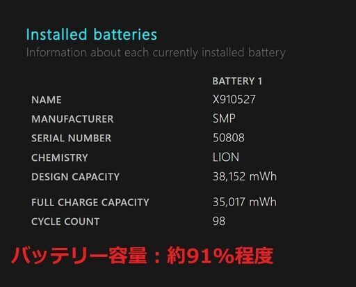 Surface Pro 4/intel Core i5/128GB/メモリ4GB ④