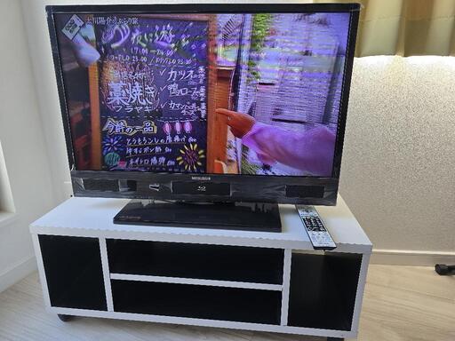 テレビ(LCD-V32BHR6)　テレビ台セット