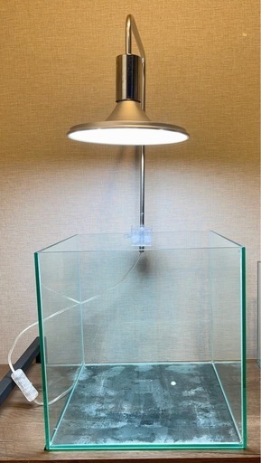 30cmキューブ水槽\u0026LEDライトのセット