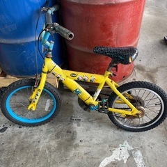 ミニオンの自転車
