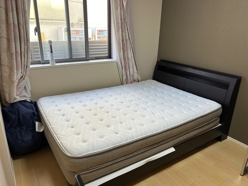 【お譲り先決定済み】ニトリ　ダブルマットレス　Nスリーププレミアム　P1-02CR VH