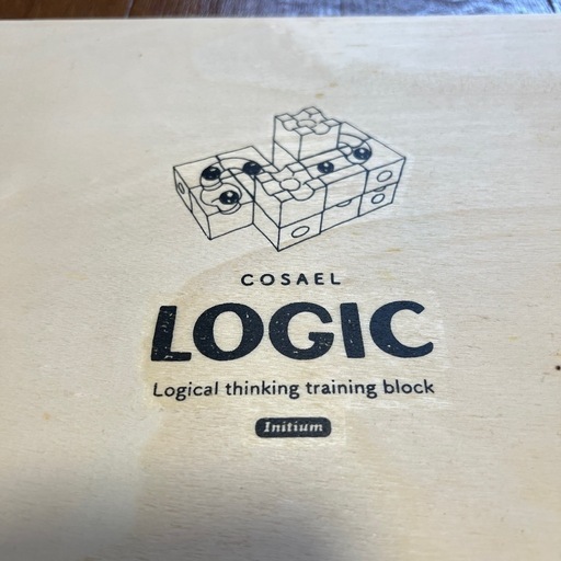 LOGIC  知育玩具　木製　立体迷路