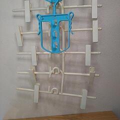 スカートハンガー10本 パーカーハンガー４個の画像