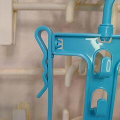 スカートハンガー10本 パーカーハンガー４個の画像