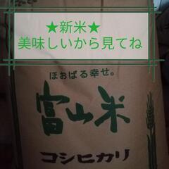 【強みは低温乾燥】　富山県産コシヒカリ玄米30kg　低温乾燥重視