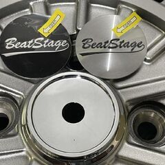 【新品】BLEST BeatStage SD-C ブレスト ビートステージ 16インチ 4本 5J4HPCD100+45 シルバー ワゴンR タント デイズ等　(MHZ364)クレジットカード QRコード決済可能の画像