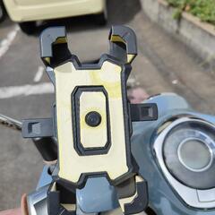 バイク用スマホホルダーの画像
