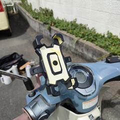 バイク用スマホホルダー