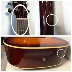 天)【現状品】34.Wood Land ギター　WD-110BSの画像