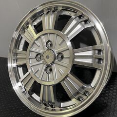 【新品】BLEST BeatStage SD-C ブレスト ビートステージ 16インチ 4本 5J4HPCD100+38 シルバー アゲトラ ハスラー等　(MHZ370) クレジットカード QRコード決済可能の画像