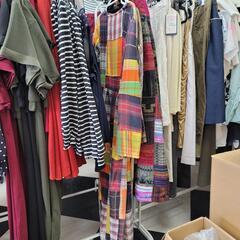 パッチワークワンピース　スカート　新品