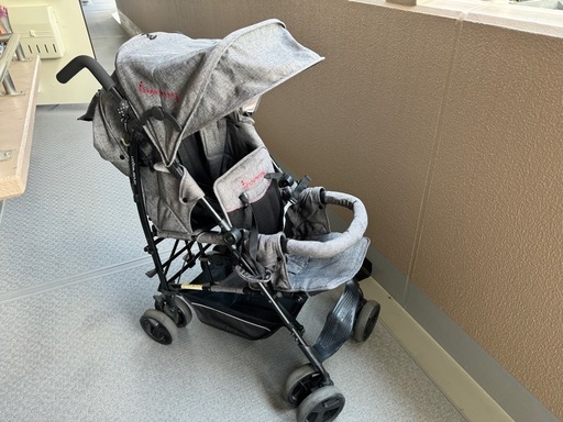 二人乗りベビーカー DUOシティHOP2 2人乗り 日本育児 2人乗り用