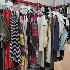 パッチワークワンピース　スカート　新品の画像