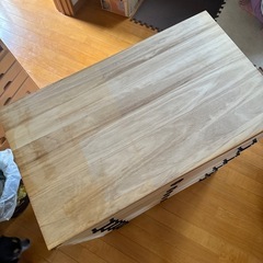 早急　桐タンス　側面ヒビありの画像