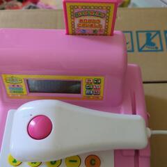 レジスターおもちゃ　電卓にもなりますの画像