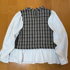 重ね着風トップスの画像