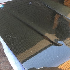 ジムニー23w    カーボン風FRP?ボンネットの画像