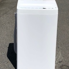 (ジM-116)SALE‼️¥9,900(税込み) Haire 全自動電気洗濯機 4.5kg 2022年製