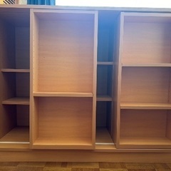 【シェルフ/棚】スライド式収納の画像