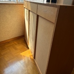 【シェルフ/棚】スライド式収納の画像