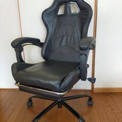 ゲーミングチェア　リクライニング　フルフラット
