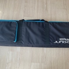 東京都・千葉県🙆シンセサイザー(電子ピアノ) Roland JUNO-DS61W+専用ソフトケース セット　の画像