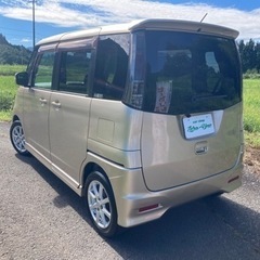 ルークス 車検7年6月 左側電動 ナビ Bカメラ 地デジ ETC スマートキーの画像