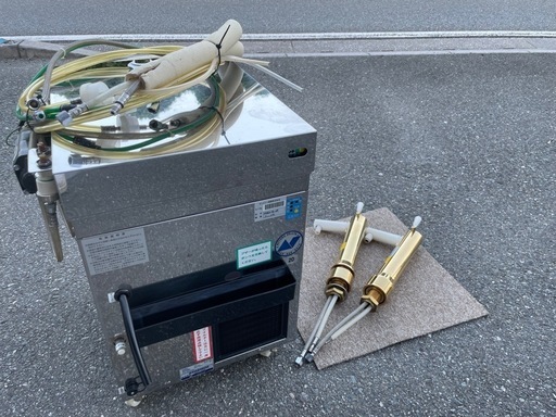 ■中古品 ニットク ビール 酎ハイディスペンサー PSDEX-40-2D ドラフトタワー２本付き 2018年 動作問題なし■