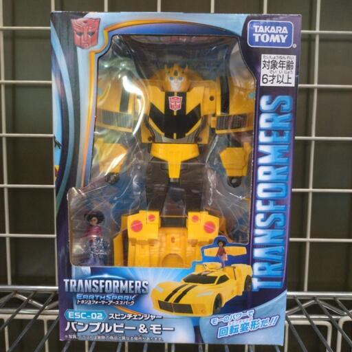 ★ジモティー割引有★ TAKARA TOMY トランスフォーマー ESC-02 スピンチェンジャー バンブルビー＆モー フィギュア 未使用品
