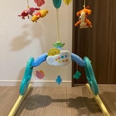 【お取引確定】くまのプーさん　選べる回転6WAYジムにへんしんメリー