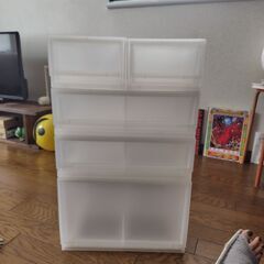 無印？プラスチックケース5個組