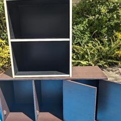カラーボックス2個